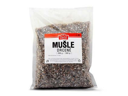 Drcené mušle (Gramáž 200 g)