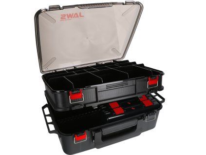 Box Two-Compartment Jaws Černý- 1 ks (Délka 47)