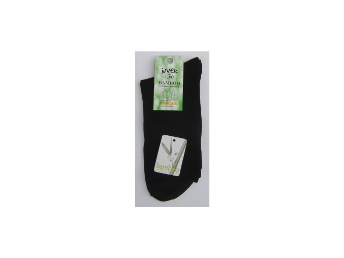Společenské ponožky z BAMBUSOVÉHO vlákna - černé (velikost 43-45)