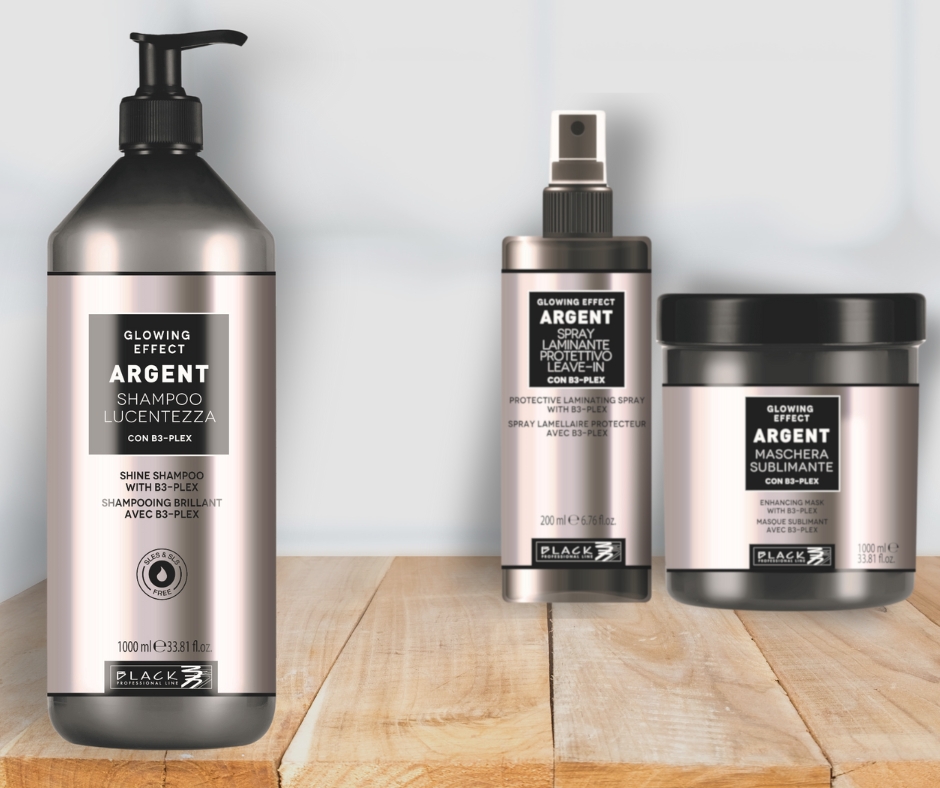 Vzpruha pro vaše zničené vlasy - nová řada Argent Glowin Effect