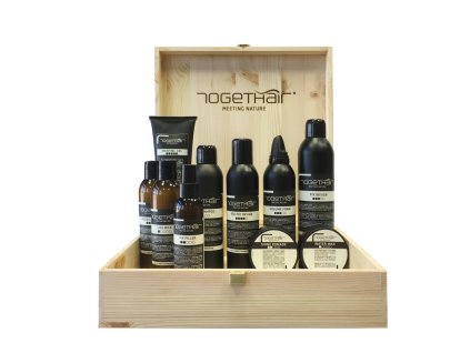 scatola legno TGT frontale aperta+prodotti Photoroom