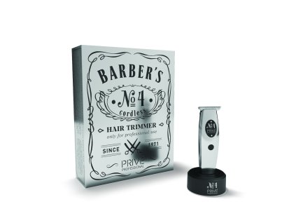 Profesionální zastřihovač pro dokončování stříhů Privé Barber Hair Trimmer Nr. 4 poškozený *VRYP NA KRYTU*