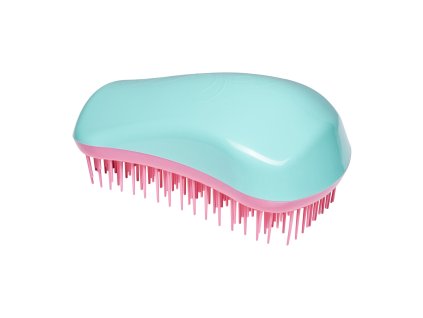 Rozčesávací kartáč na vlasy Dessata Maxi Size Turquoise Pink - tyrkysovo růžová
