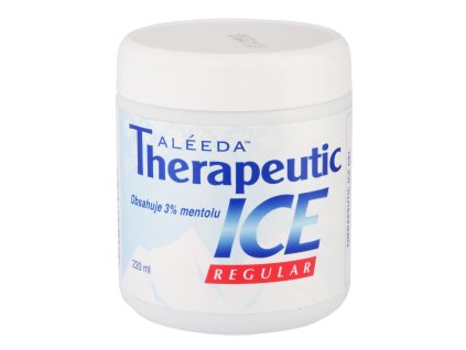 Masážní chladivý gel s obsahem mentolu Aléeda Therapy Ice Gel - 220 ml