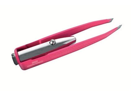 7862 svitici kosmeticka pinzeta kiepe led tweezer ruzova