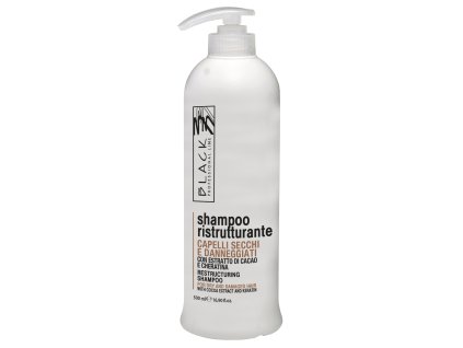 1251 Black Schampoo Ciocolato E Cheratina 500ml