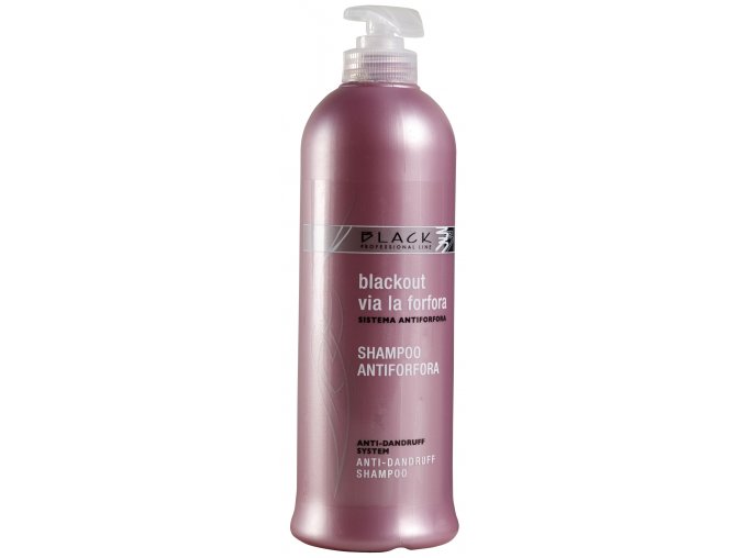 Black Antiforfora/Anti-Dandruff Shampoo 500ml - šampon na vlasy