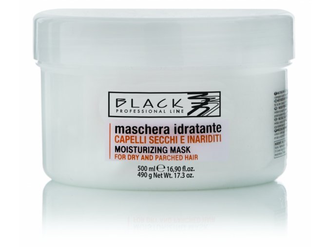 Black Maschera/Mask Secchi 500ml - maska na vlasy