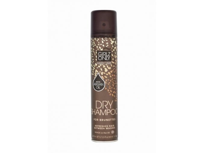 GIRLZ ONLY dry shampoo FOR BRUNETTES With Argan Oil