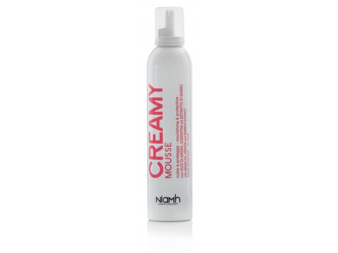 Niamh Hairkoncept Creamy Mousse With Argan Oil, Keratin And Bamboo Extract 300 ml