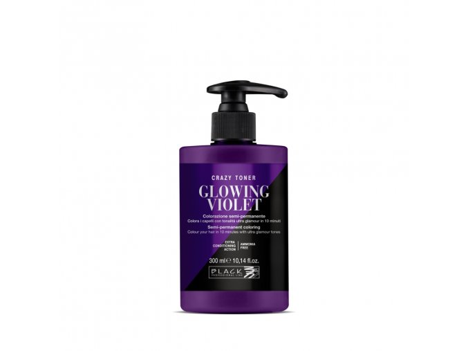 Black Crazy Toner Glowing Violet 300 ml