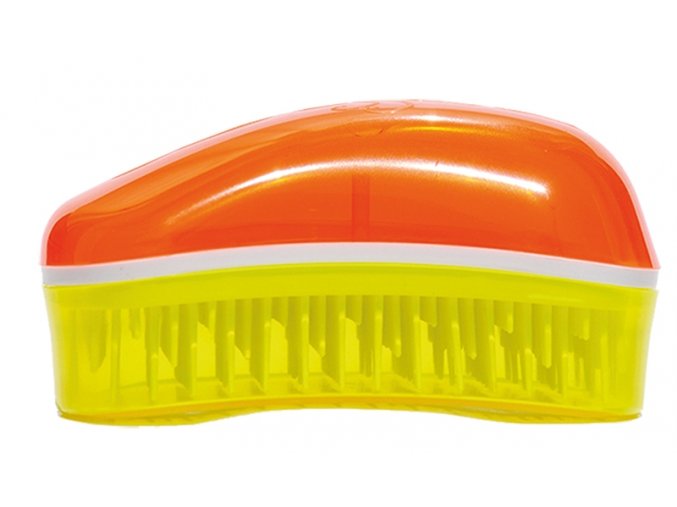 Tangle Dessata Mini Tangerine - Yellow - kartáč na rozčesávání vlasů