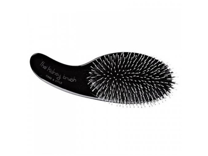 Olivia Garden The Kidney Brush Care Style Black Edition  - kartáč na vlasy