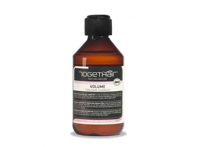 togethair volume thin hair shampoo 250ml objemovy sampon pro jemne vlasy 148597 199