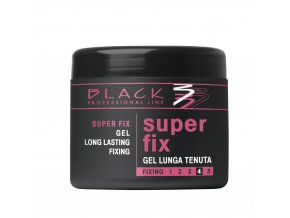 Black Gel Superfix 500ml - gel na vlasy