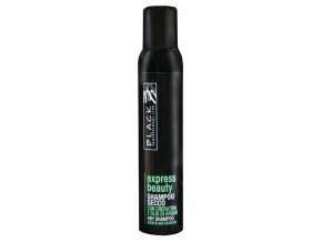 Black Dry Shampoo Keratin And Argan Oil 200 ml - suchý šampon na vlasy