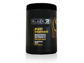 Black Argan Treatment Maschera 1000 ml - arganová maska na vlasy