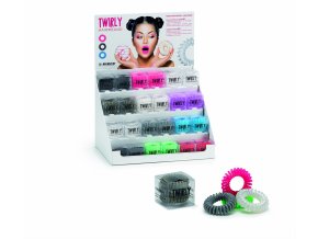 Kiepe Twirly Hair Band barva průsvitná - kreativní gumičky pro vlasy