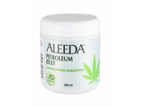 Aléeda 100% Petroleum Jelly s konopným extraktem 220g - toaletní vazelína