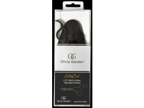 Olivia Garden Silkcut 5.7 Shear Matt Black Edition - kadeřnické nůžky