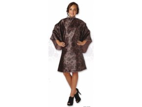 Olivia Garden Lace Cape Taupe - kadeřnická pláštěnka