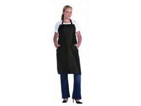 Olivia Garden Charm Apron Black - kadeřnická zástěra