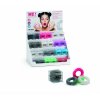 Kiepe Twirly Hair Band barva bílá perleťová - kreativní gumičky pro vlasy
