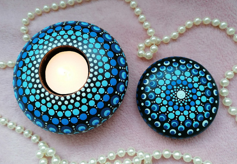 Technika Dot Painting – malování tečkou - tečkování