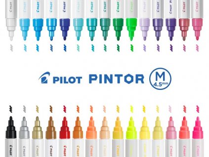 pilot pintor akrylova fixa M