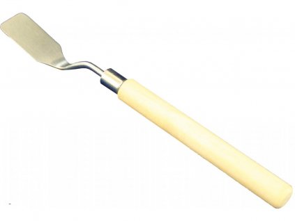 Umělecká špachtle, hranatá hlava 4 cm