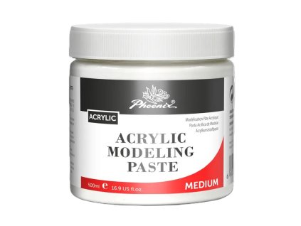 Phoenix Colours Mediums Acrylic Modelling Paste modelovací pasta bílá
