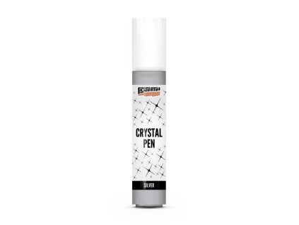 crystal pen krystalove pero 30ml pentart stribrne