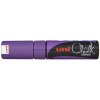 UNI PWE 8K kridovy popisovac UNI Chalk Marker 8 mm fluo fialovy