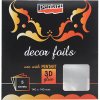 20737 metalicke kovove platky listy decor foils pentart stribrne