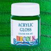 akrylova barva decola leskla 50 ml zelena-stredni