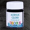 akrylova barva decola leskla 50 ml cerna