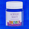 511 modra ultramarin akrylova barva matna decola 50 ml