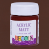 419 hneda brown akrylova barva matna decola 50 ml
