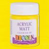 Akrylová barva Decola MATNÁ 50 ml, vyberte barvu