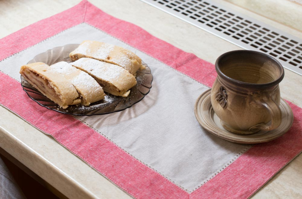 Eko kuchyňský a bytový textil z recyklované látky