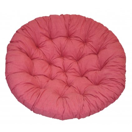 Polstr na křeslo papasan 115 cm malinový melír  Axin Trading s.r.o.