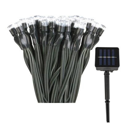 Solární světelný LED řetěz 200 diod  Platinium