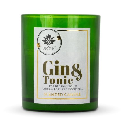 ARÔME Svíčka s vůní drinku 125 g Gin and Tonic