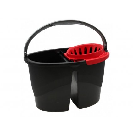 BAMA Mop s dvoukomorovým kbelíkem, 18 l