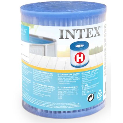 INTEX Náhradní filtrační kartuše typ H - do kartušové filtrace Intex s průtokem 1250 l/hod