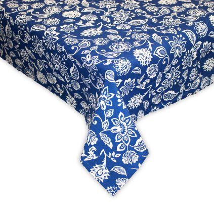 Ubrus Modrotisk  Home Elements