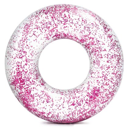 INTEX Nafukovací kruh Sparkling Glitte, růžový