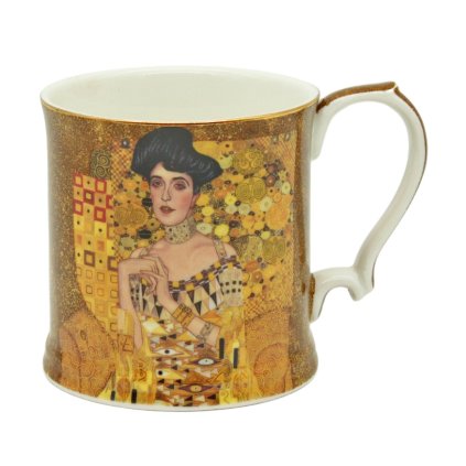 HOME ELEMENTS Porcelánový hrnek 360 ml, Klimt Adele