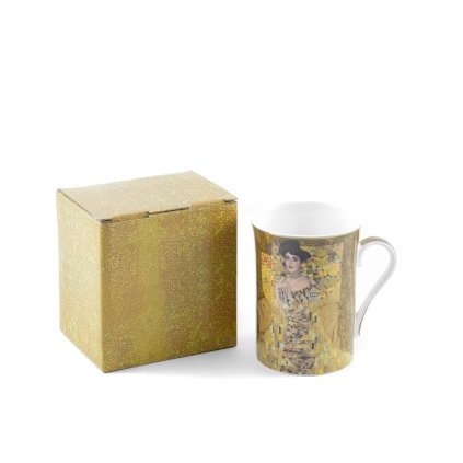 HOME ELEMENTS Porcelánový hrnek 300 ml, Klimt,Adele