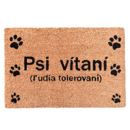 HOME ELEMENTS Rohož 40x60 cm, Psy vítaní (SK)  Home Elements